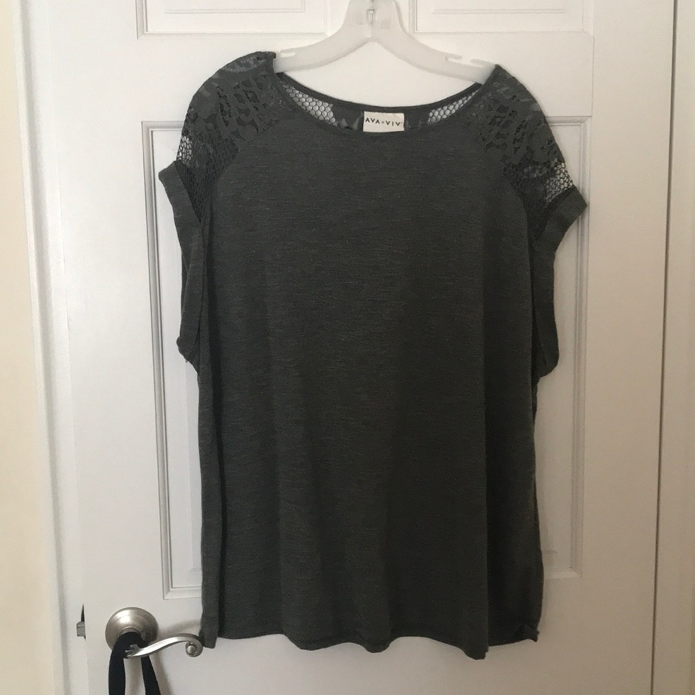 Ava and Viv Lace Top